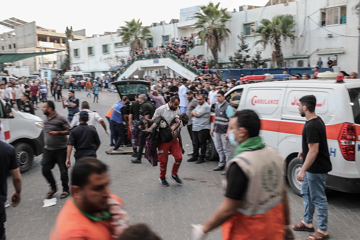 La guerre Hamas/Israël et ses répercussions au Caucase du sud Damage_in_Gaza_Strip_during_the_October_2023_-_39