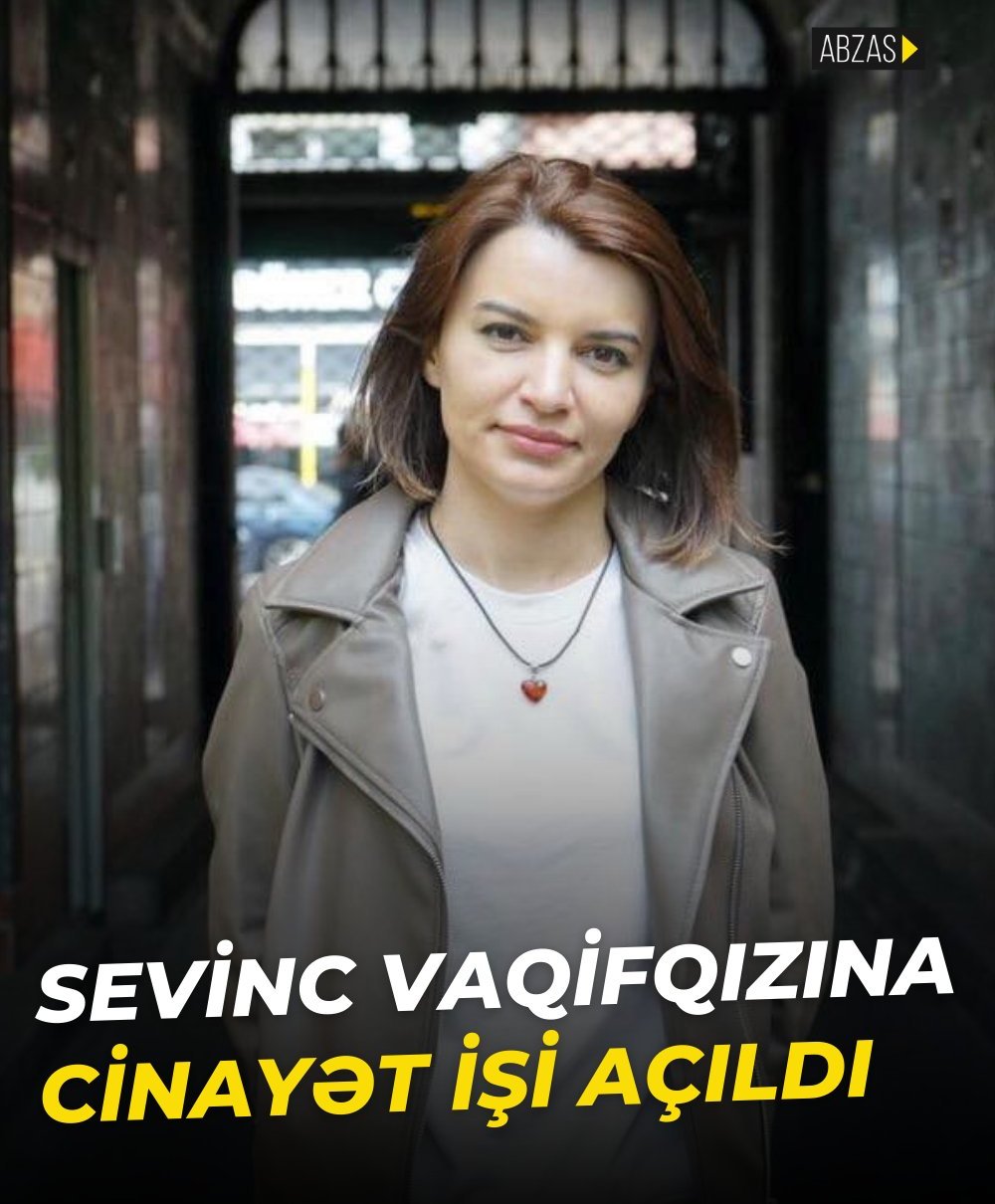 Sevinj Vagifgızın, rédactrice en chef d’Abzas Media arrêtée le 21 novembre 2023