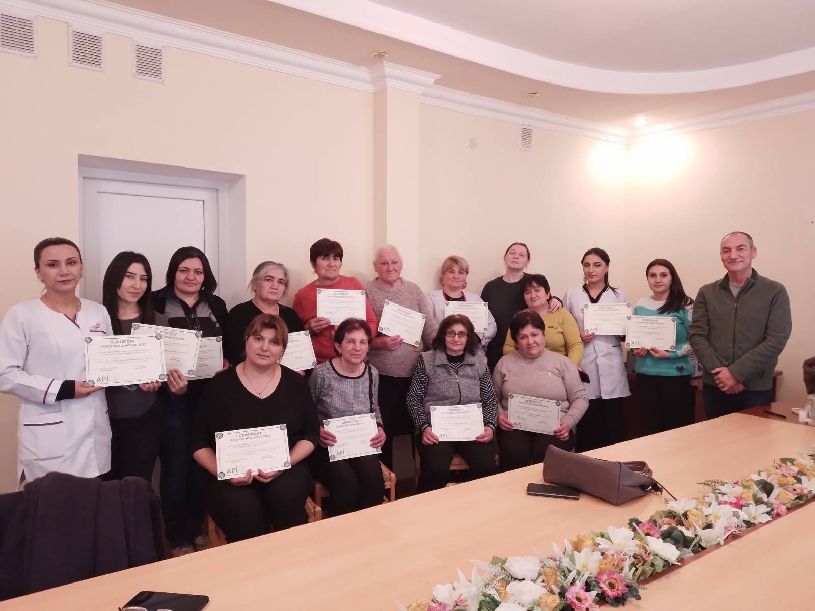 API news: first aid training