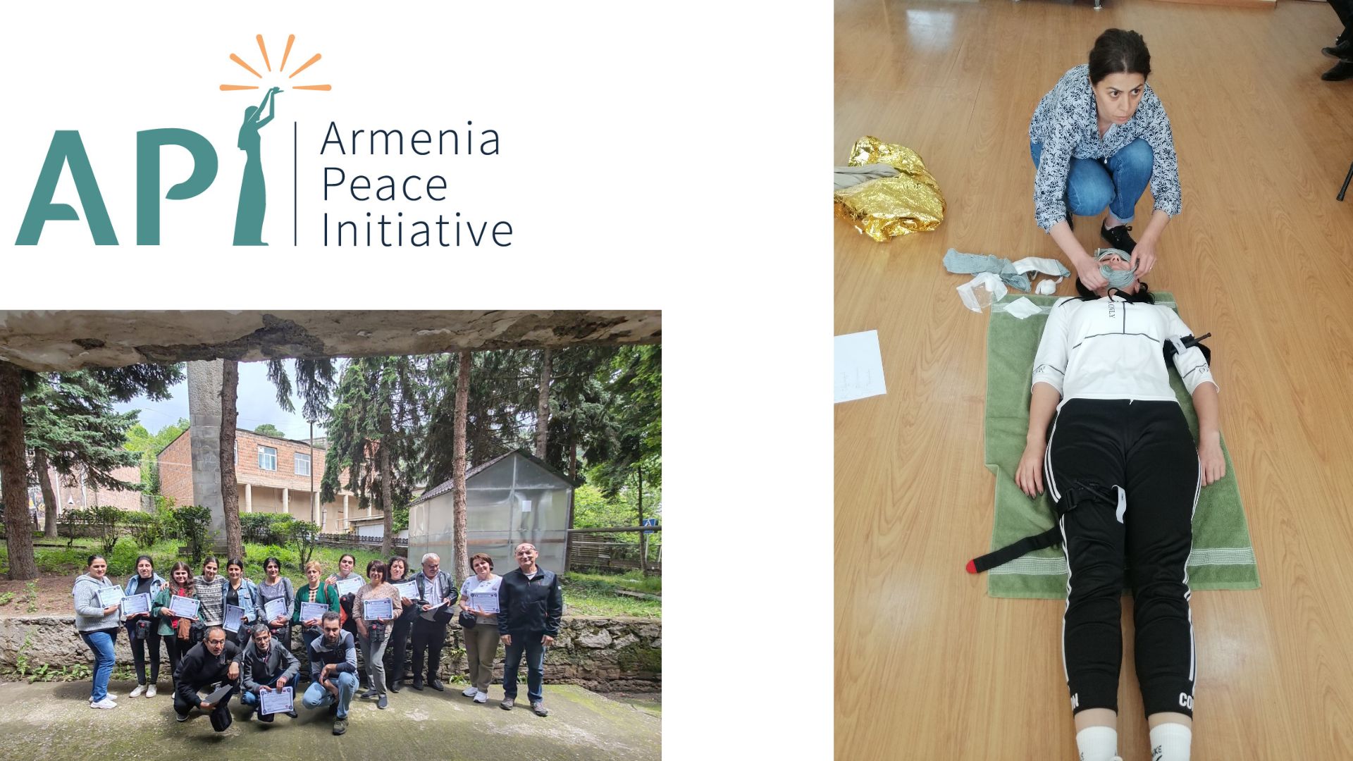 API trains Tavush border villages in First Aid: "Ladies, in your handbag, next to your lipstick, you must have a tourniquet"