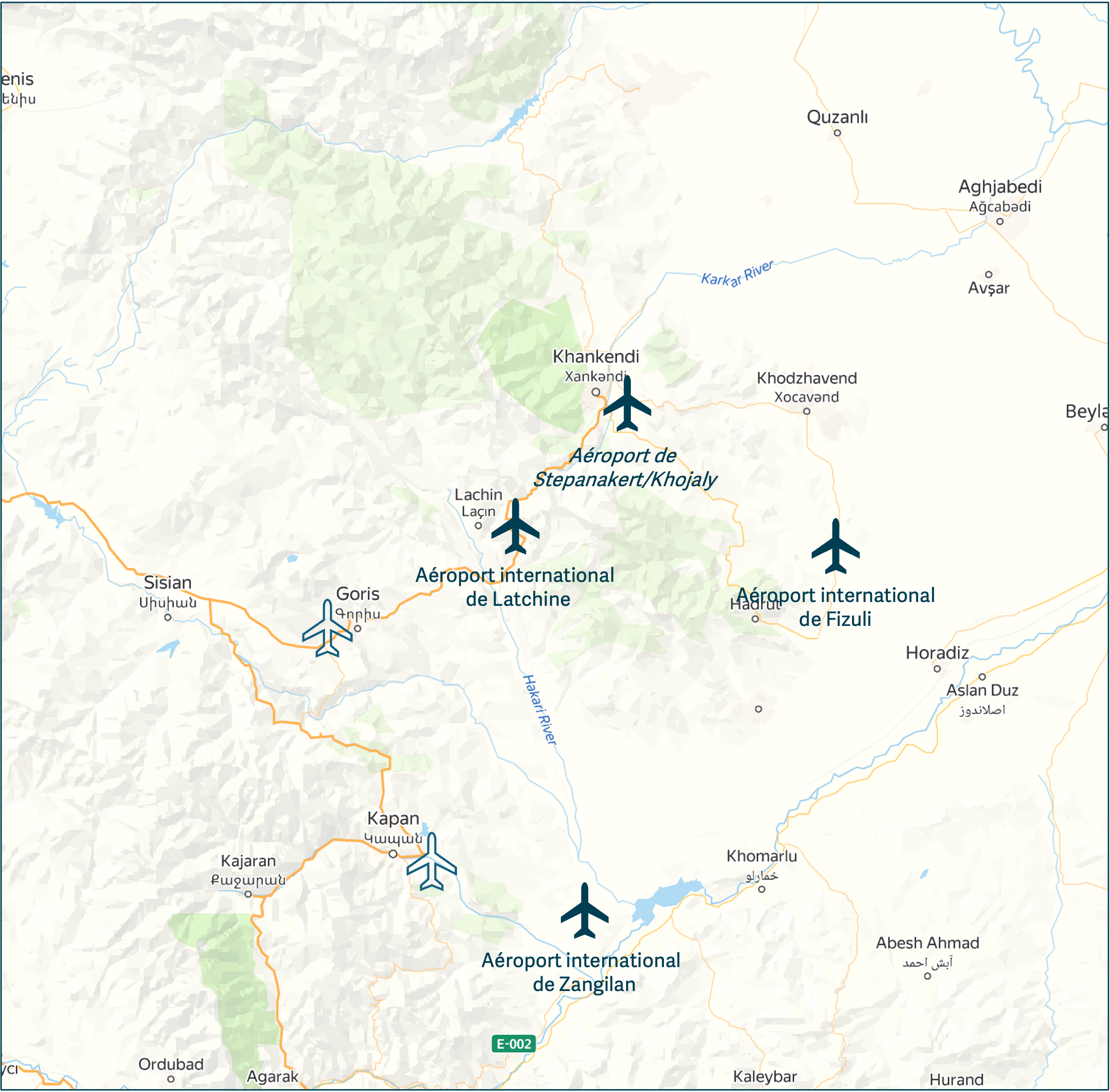 L’aéroport de Latchine : quand l’Azerbaïdjan transforme un ancien couloir humanitaire en symbole de puissance