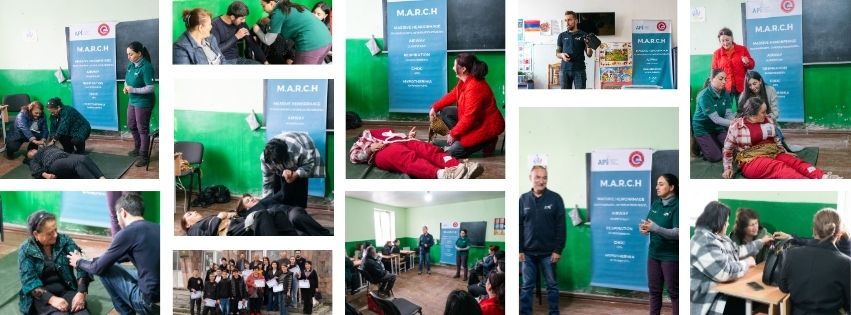 API à l’assaut du Gegharkunik : formations aux premiers secours en zones frontalières