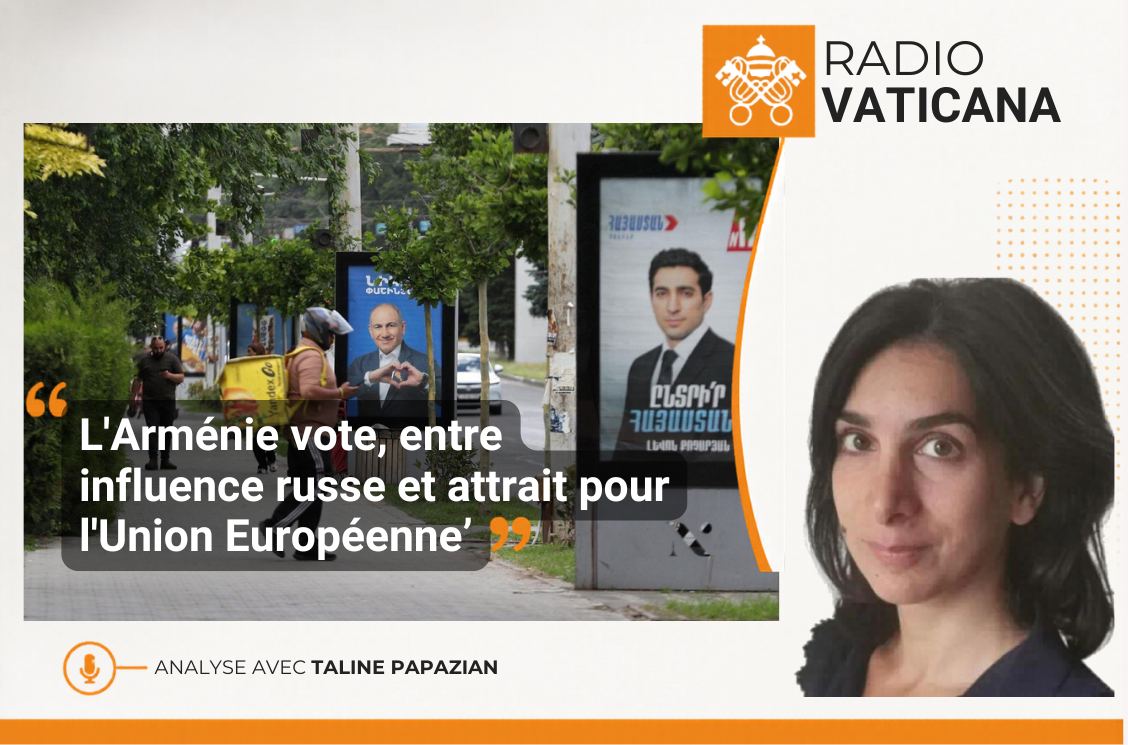 "L'Arménie vote, entre influence russe et attrait pour l'Union Européenne"